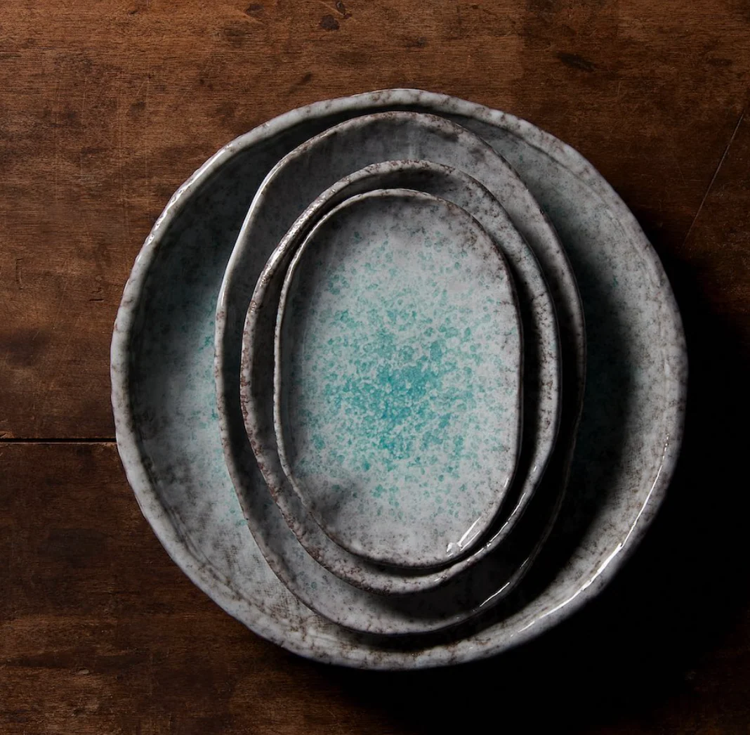 Aqua Splash oval plate 27cm - Image 6