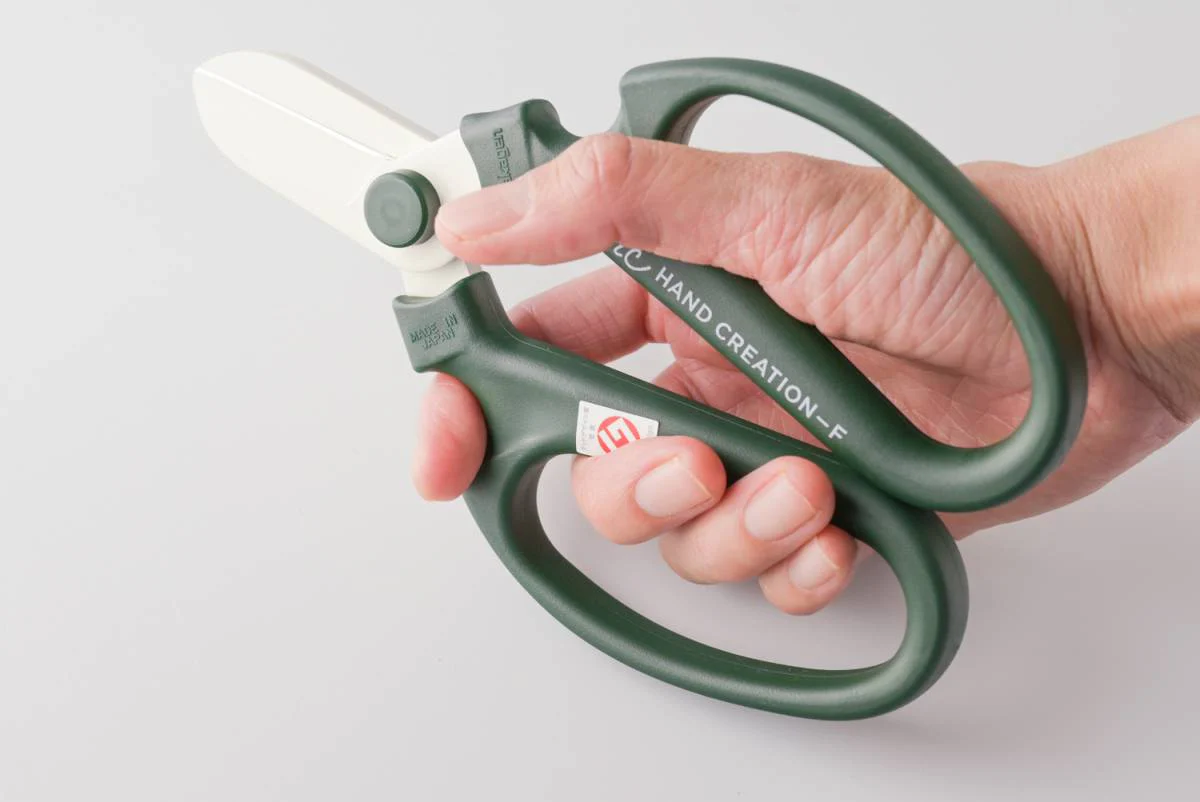 Sakagen F-170 Flower Scissors Moss Green - Image 5