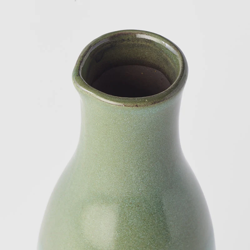 Sake jug natural green & lime 330ml - Image 3
